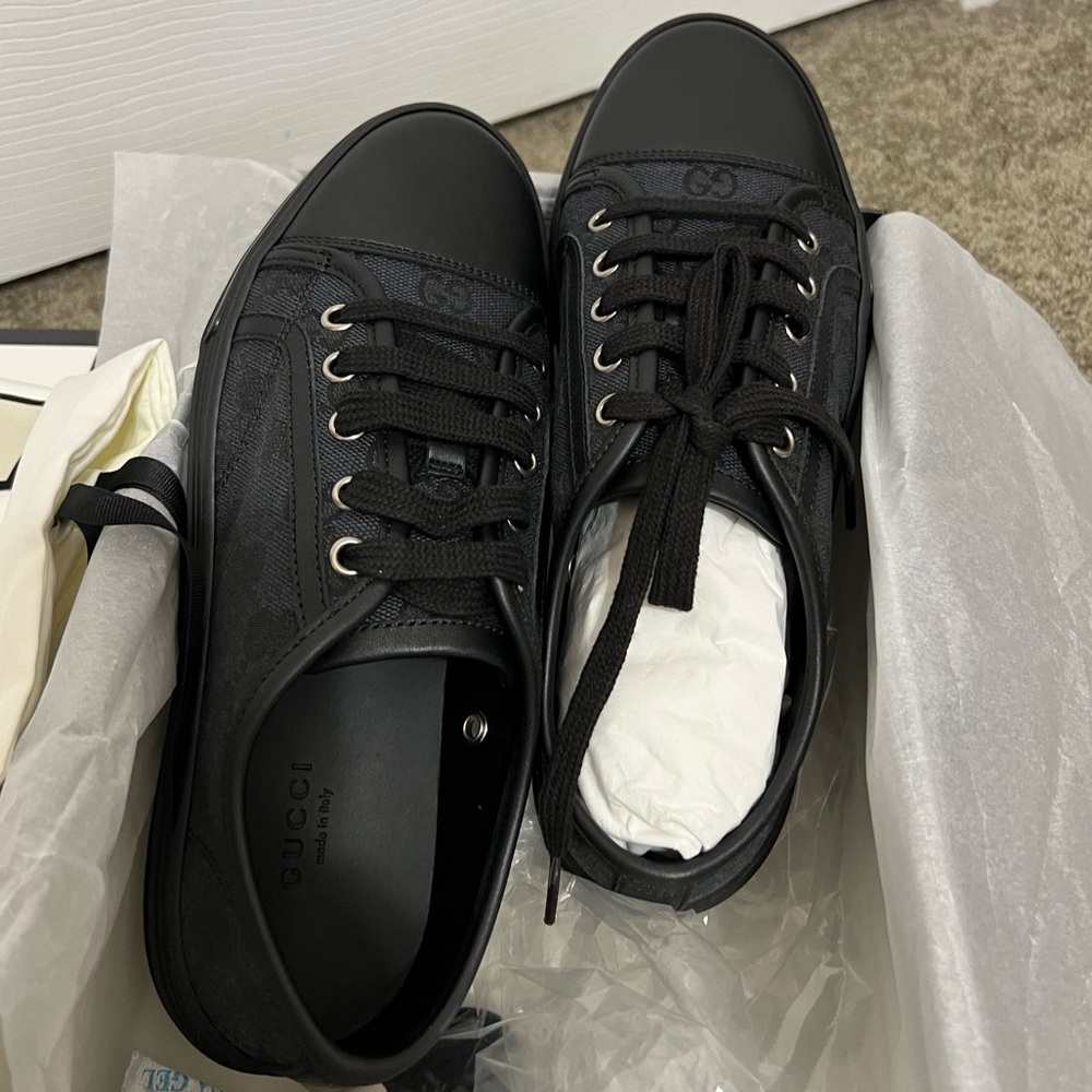 Gucci GG Black sneakers